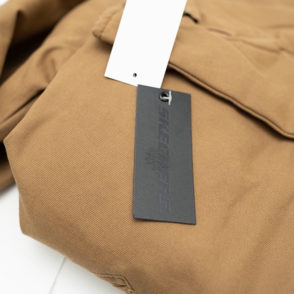 Skechers - Men's Sherpa-Lined Canvas Jacket - Picture 14 of 14